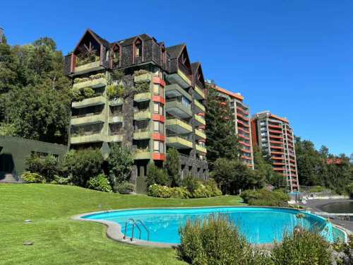 Arriendo Departamento N 401. Torre B, en Condominio Puerto Malal, Primera Linea Lago Villarrica